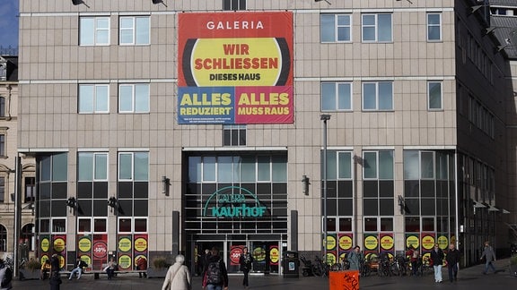 Galeria-Karstadt-Kaufhof-Filiale in Halle