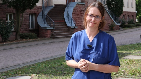 Dr. Alexandra Voigt, Chefärztin für Kinderheilkunde an der Helios Klinik Sangerhausen