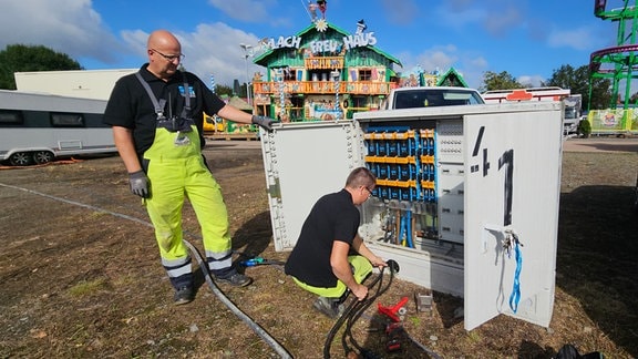 Eisleber Wiese Stromversorgung