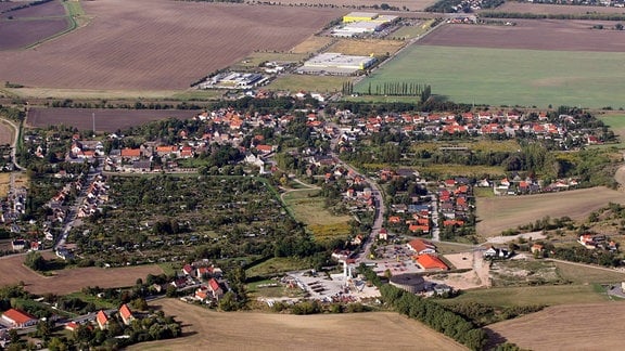 Luftaufnahme Ansicht Halle/Saale