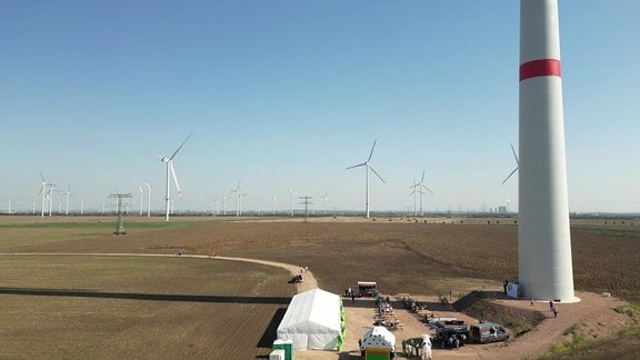 Windpark Energiepark Bad Lauchstädt