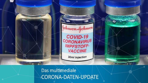 Symbolbild Coronaserum-Impfstoffdose mit Spritze