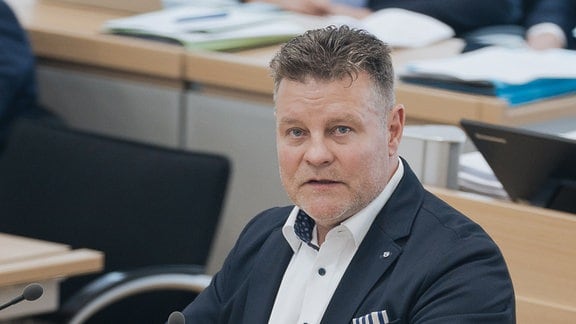 Markus Kurze im Landtag von Sachsen-Anhalt