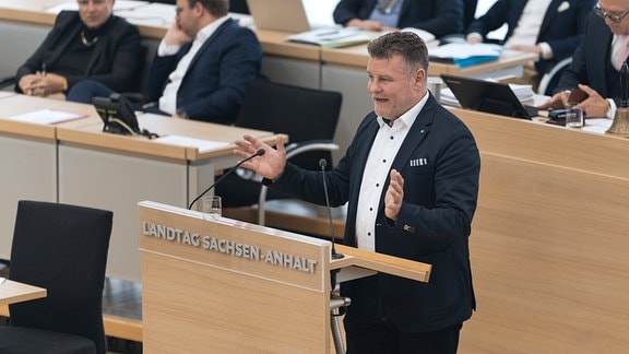 Markus Kurze im Landtag von Sachsen-Anhalt