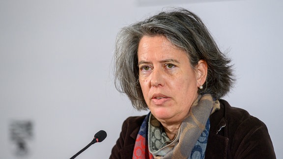 Tamara Zieschang (CDU), Innenministerin des Landes Sachsen-Anhalt,