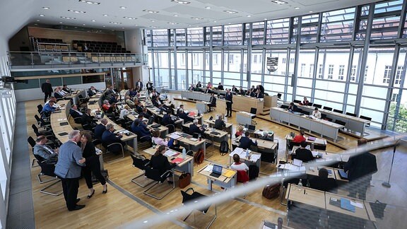 Sitzung im Landtag von Sachsen-Anhalt