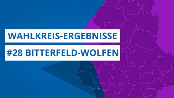 Grafik zur Landtagswahl 2021, Wahlkreis 28 Bitterfeld-Wolfen