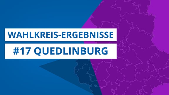 Grafik zur Landtagswahl 2021, Wahlkreis 17 Quedlinburg