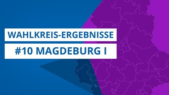 Grafik zur Landtagswahl 2021, Wahlkreis 10 Magdeburg I