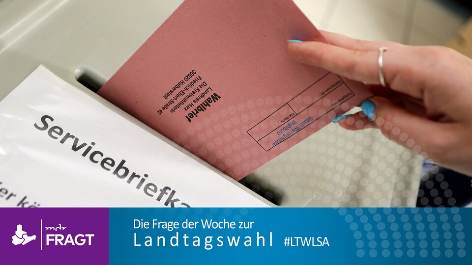 Landtagswahl in Sachsen-Anhalt: Große Mehrheit hat sich schon entschieden oder bereits gewählt ...