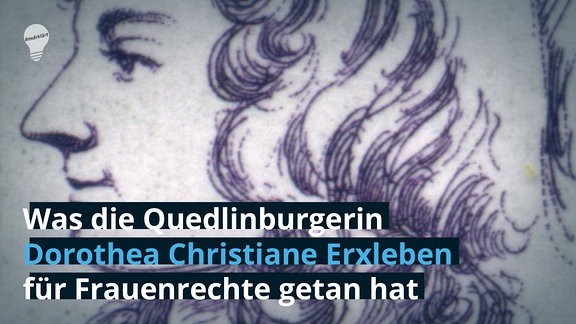 Dorothea Erxleben auf einer Briefmarke der Deutschen Bundespost, 2006