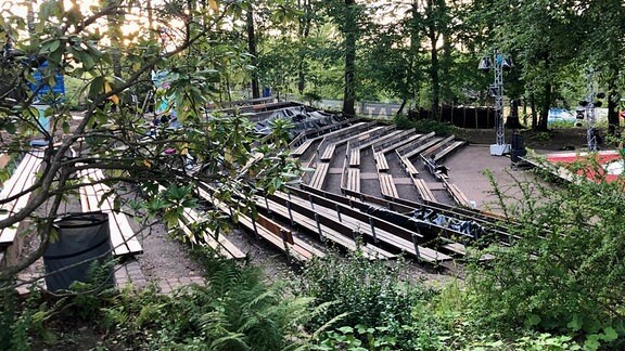 Festival "TheaterNatur" 2022 startet auf der Waldbühne Benneckenstein