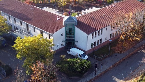 Lakomy Schule aus der Vogelperspektive