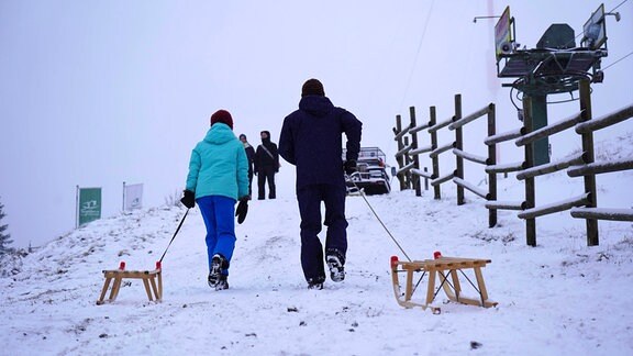 Pünktlich zum ersten Adventswochenende sind die ersten Schneeflocken im Oberharz gefallen