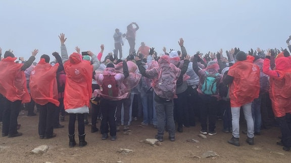 Sternwanderung zum Brocken mit Mauerfall-Gedenken