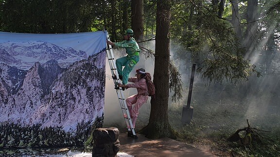 Theateraufführung im Oberharz