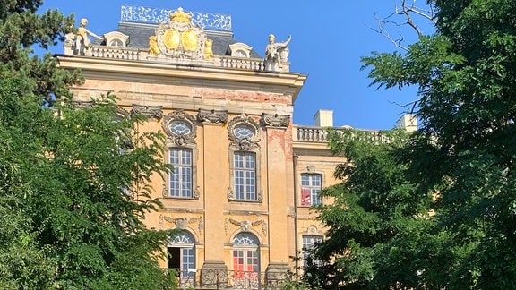 Ansicht des Schloss Dornburg