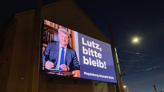 Der Magdeburger Oberbürgermeister Lutz Trümper