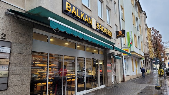 Die Bäckerei Balkan in der Neuen Neustadt.