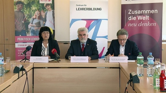 Pressekonferenz zur Dualen Lehramtsausbildung an der Otto-von-Guericke-Universität Magdeburg