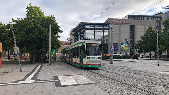 Straßenbahn in Magdeburg