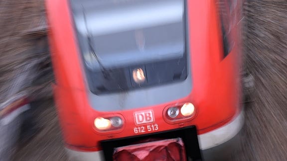 Eine Regionalbahn der Deutschen Bahn 
