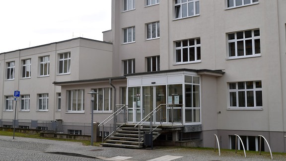Außenansicht des KMG-Krankenhauses in der Hansestadt Havelberg