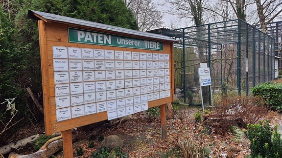 Paten-Tafeln im Tiergarten Stendal