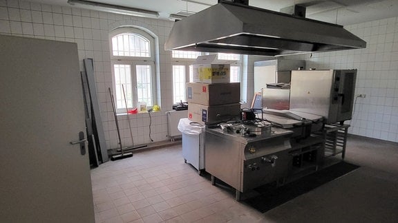 Ein Teil der Küche stammt auch noch aus Gefängniszeiten