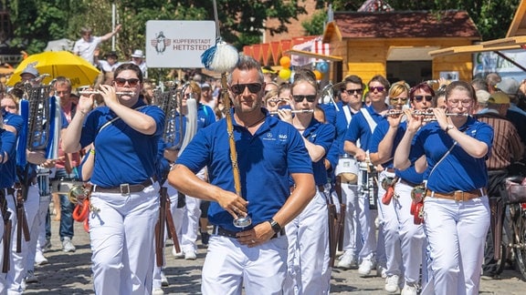 Festumzug zum  Sachsen-Anhalt-Tag 2019 in Quedlinburg