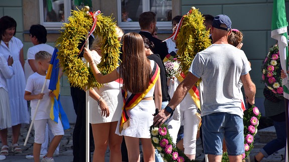  Forstfest - Umzug der Schülerinnen und Schüler in Kamenz 