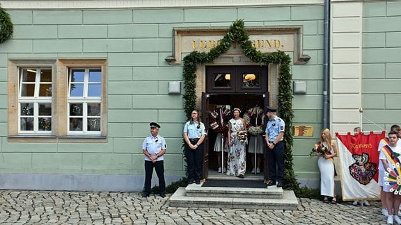  Forstfest - Umzug der Schülerinnen und Schüler in Kamenz 