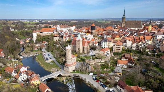 Blick auf die Bautzner Altstadt