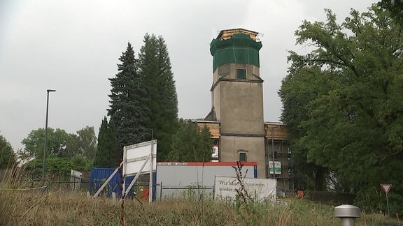 Die Ruine der Kirche in Großröhrsdorf