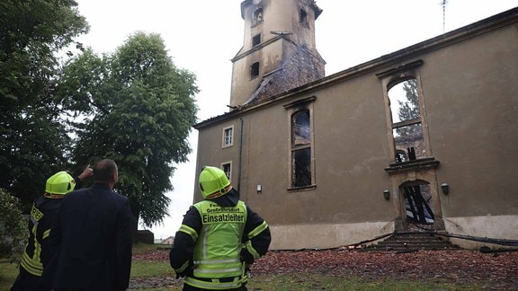 Kirchenbrand Großröhrsdorf 