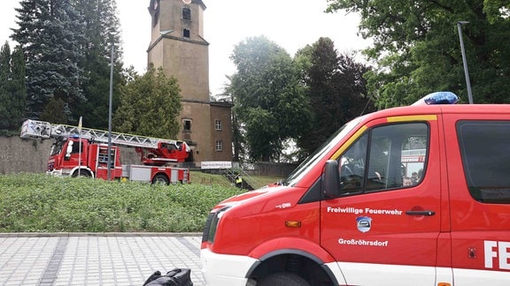 Kirchenbrand Großröhrsdorf 