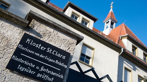Das Bautzener Klarissenkloster St. Clara (Klarissen von der Ewigen Anbetung) in Bautzen.