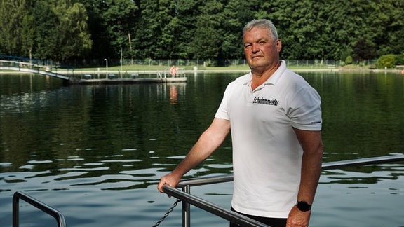 Schwimmeister Steffen Wolf