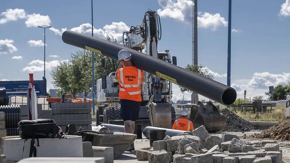 Neue Parkplätze für Lkw werden auf den beiden Rastplätzen Oberlausitz gebaut.