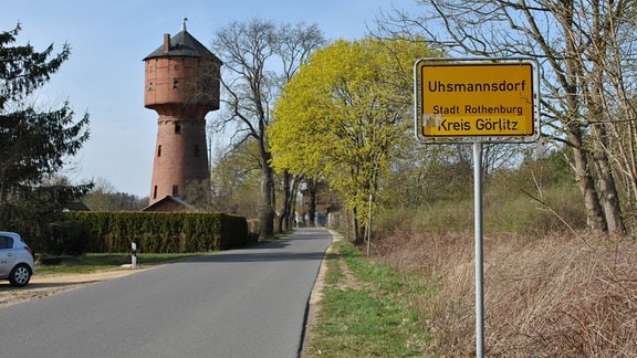 Ortseingang Uhsmannsdorf
