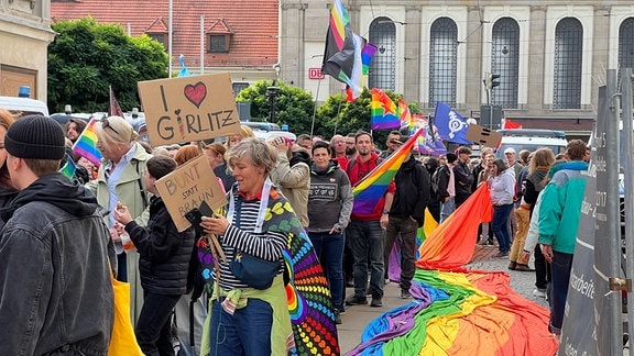 Dritter Christopher Street Day in der Europastadt Görlitz/Zgorzelec