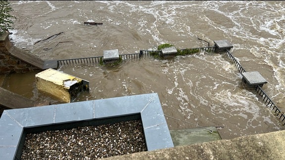 Hochwasser Görlitz Schäden Restaurant Vierradenmühle