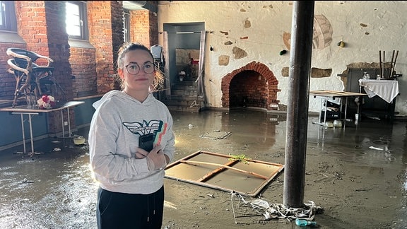 Hochwasser Görlitz Schäden Restaurant Vierradenmühle