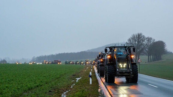 Protest In Sachsen: Bauern Blockieren Autobahnen | MDR.DE