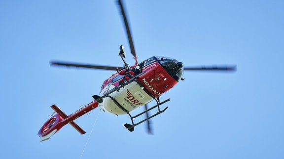Hubschrauber der DRF Luftrettung