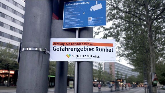 Wahlplakat Chemnitz für alle