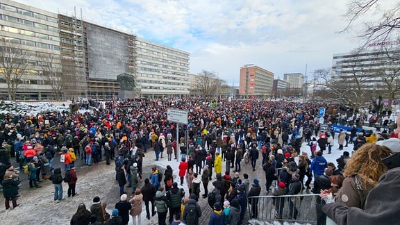 Demo gegen Rechtsextremismus Chemnitz