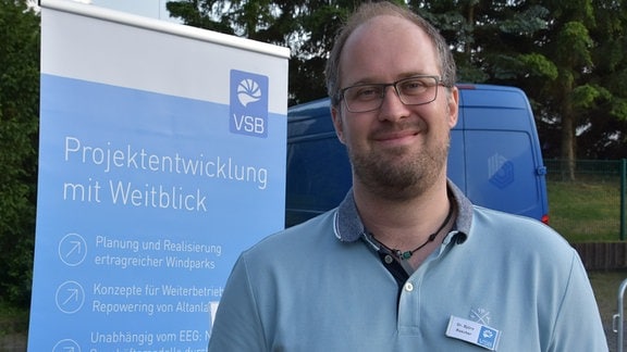 Björn Roscher, Projektentwickler der Firma VSB. 