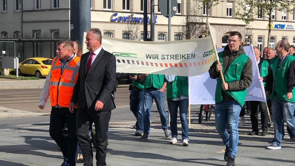 Weselsky Verteidigt Streikaktionen Bei Der City-Bahn Chemnitz | MDR.DE