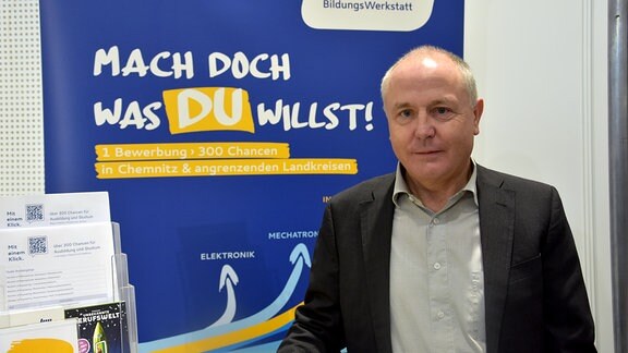 Thomas Beyer, Geschäftsführer der Bildungswerkstatt Chemnitz gGmbH